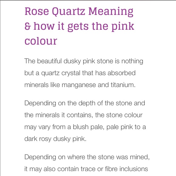 Sweet Rose Quartz Necklace - Picture 9 of 13